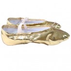 Retail Ready-to-ship Bronze Ballet Shoes - Gold