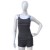 FREE SHIPPING Two Tone Long Style Double Straps Camisole Top