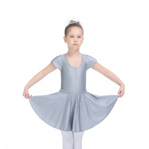 FREE SHIPPING Cap Sleeve Leotard with Removable Skirt