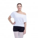 Cut-out Sleeves Dance Top