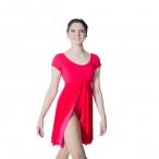 HDW DANCE FREE SHIPPING Cotton/Lycra Mesh Modern Dance Leotard Dress