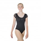 FREE SHIPPING Lace Cap Sleeve Leotard for Ladies and Girls