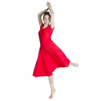 HDW DANCE Short Sleeve Lyrical Leotard Long Skirts