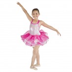HDW DANCE FREE SHIPPING Double Straps Cross Back Camisole Sequin Leotard Tutu