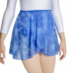 HDW DANCE Dye Print Chiffon Wrap Skirts