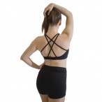 HDW DANCE FREE SHIPPING Crop Top with Cross Back Straps