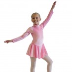 HDW DANCE FREE SHIPPING Long Sleeve Skating Costume