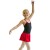 HDW DANCE FREE SHIPPING Two Tone Camisole Leotard with Skirts