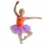 HDW DANCE FREE SHIPPING Capped Sequin Leotard Dress