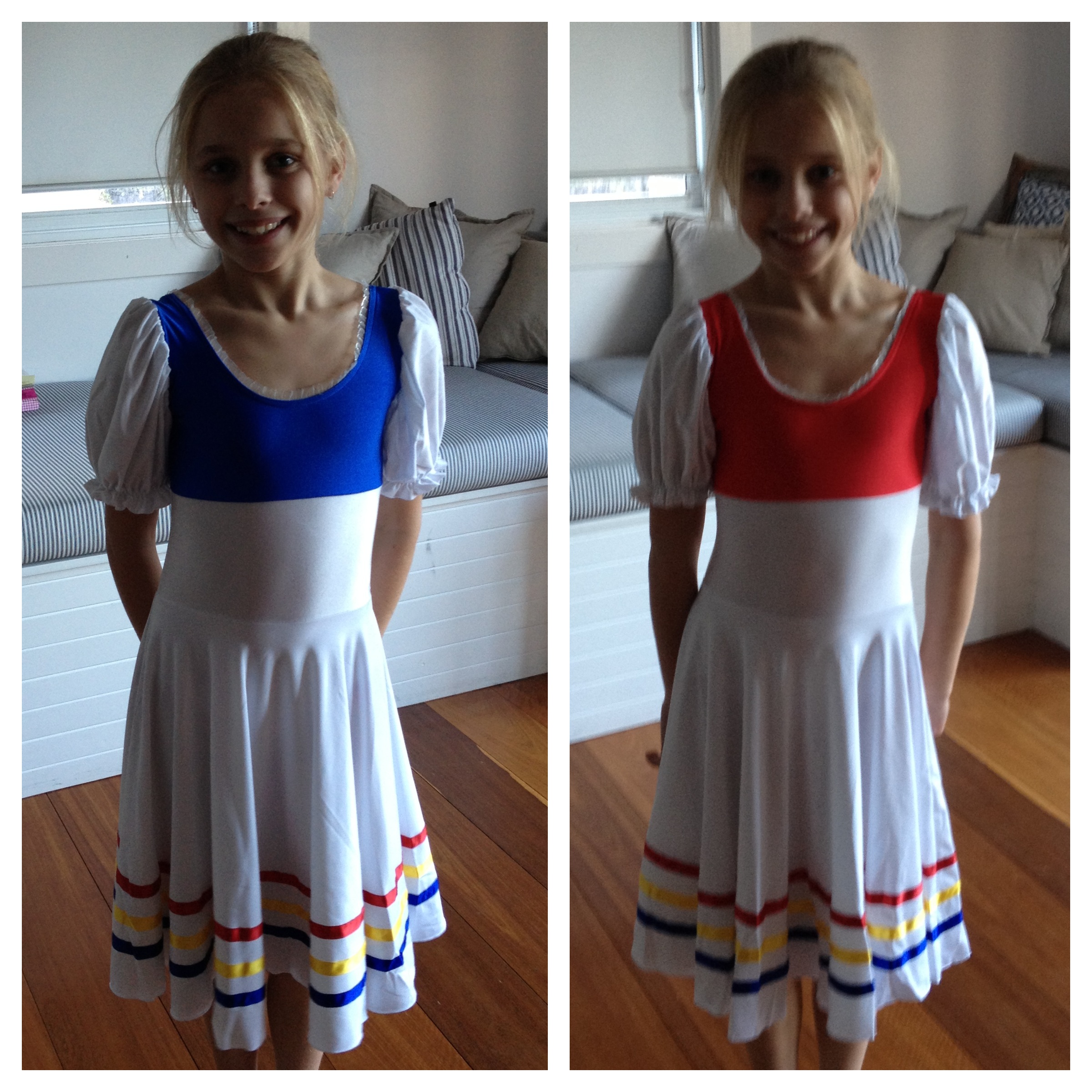 Hi Wendy,
 
The dresses are amazing!! Love them (picture of my daughter..she'll be wearing one of them)
 
The school is very happy with the dresses and I can't wait to see all my girls dance group wearing them!!
 
Thank you so very much again!! Ill definitely be using you again and referring you to everyone for dancewear.
 
Thank you again!!
Skye